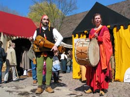Peter und Petra an Ostern 2004 / Gruberhof Groß-Umstadt
